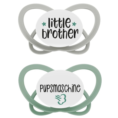 Image of nip ® Soother My Butterfly Green Edizione speciale, taglia 2 (5-18 mesi), little brother / fart machine