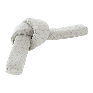 Träumeland Tour de lit traversin enfant lapin câlin vert 180 cm