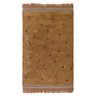 Tapis Petit Tapis enfant Semmie dots brown 170x120 cm