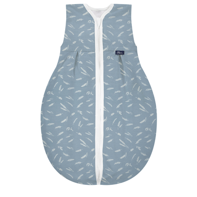 Alvi® Gigoteuse molleton Earth bleu TOG 0.5