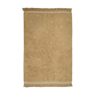 Levně Tapis Petit DÄ›tskĂ˝ koberec Emily dots bĂ©ĹľovĂ˝ 170 x 120 cm