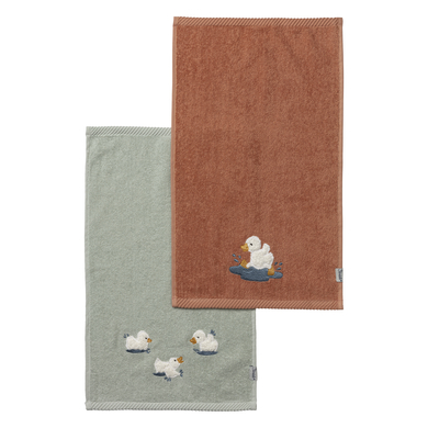Levně Sterntaler Dětský ručník dvojité balení 50 x 30 cm Edda barevný