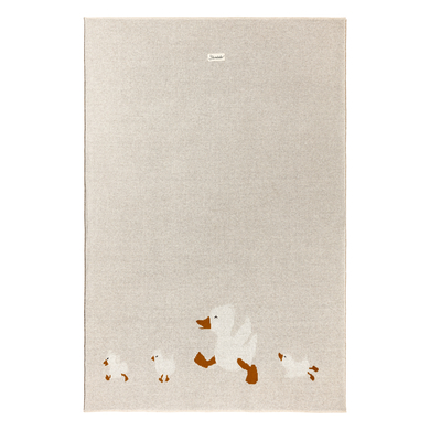 Sterntaler Plaid bébé mailles canard Edda écru