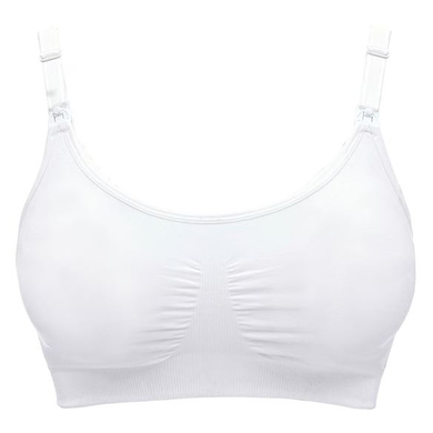 Image of medela Reggiseno per allattamento e pompaggio 3 in 1, bianco059