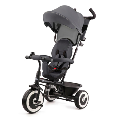 Kinderkraft Tricycle évolutif enfant Aston gris