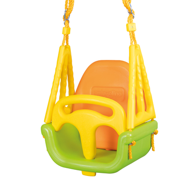 beluga Balançoire enfant Swingolino 3en1 vert/jaune