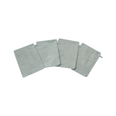 kindsgard Gants de toilette enfant vasklude menthe lot de 4