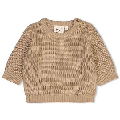 Image of Feetje Maglia Sweater Il Magic è in te Taupe059