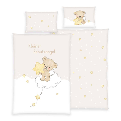 babybest® Sängkläder i flanell Little Guardian Angel 100 x 135 cm