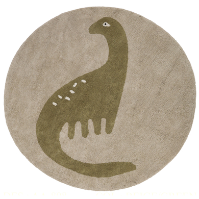 Tapis Petit Tapis enfant Dex beige green Ø 130 cm