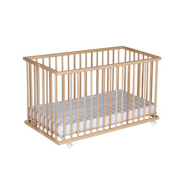 Schardt Letto pieghevole Flexi 60 x 120 cm laccato naturale