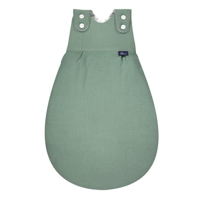 Alvi ® 4-Seasons Baby-Mäxchen borsa esterna Mull verde granito
