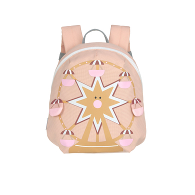 LÄSSIG Sac à dos enfant maternelle Tiny Drivers grande roue rose
