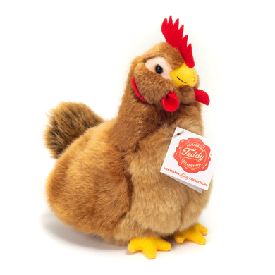 Image of Teddy HERMANN ® Gallina marrone 16 cm059