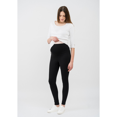 Cool Mama Schwangerschafts-Leggings Basic SCHWARZ