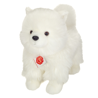 Image of Teddy HERMANN ® Spitz nano bianco in piedi 35 cm059