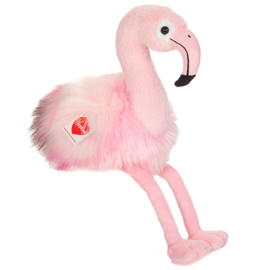 Teddy HERMANN® Peluche flamant rose Flora 35 cm