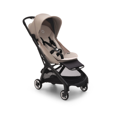 bugaboo Poussette Butterfly complète Black/Desert Taupe
