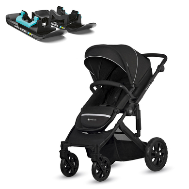 Kinderkraft Poussette trio combinée 3en1 Prime Lite grey