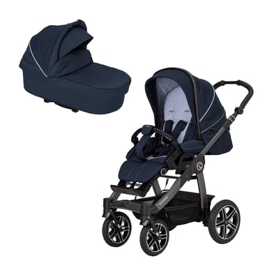 Hartan Poussette duo combinée 2en1 Racer GTS Casual Collection Navy Stripes (810)