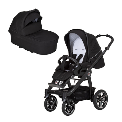 Hartan Poussette duo combinée 2en1 Racer GTS Casual Collection Black Pinstripe (823)