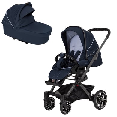 Hartan Poussette duo combinée 2en1 VIP GTS Casual Collection Navy Stripes (810)