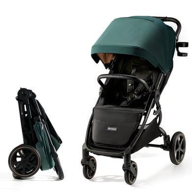 kinderkraft carrito de bebe mitzy green