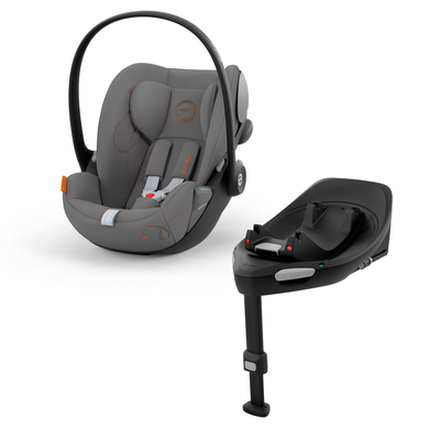 Image of cybex GOLD Ovetto Cloud G i-Size Lava grigio con base isofix Base G059