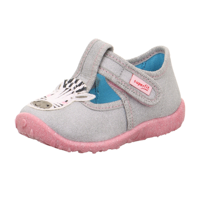 superfit Chausson Spotty Zebra gris (moyen)