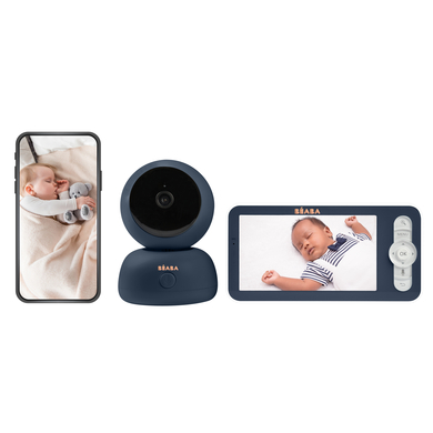 BEABA® Babyphone vidéo Zen Premium bleu nuit
