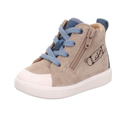 superfit Chaussure basse Supies beige/bleu (moyenne)