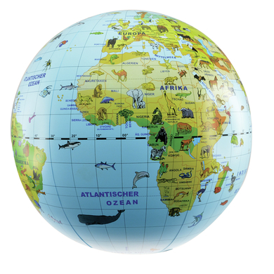 Bilde av Bls Gigantisk Oppblåsbar Globus 50 Cm