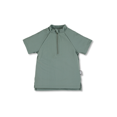 Levně Sterntaler Plavecké tričko s krátkým rukávem matně zelené