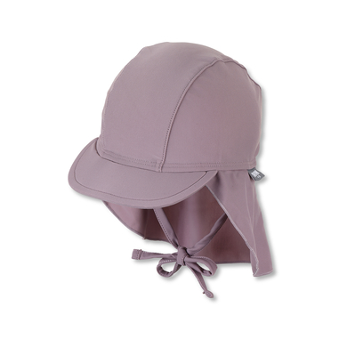 Sterntaler Casquette avec protection de nuque violet pâle
