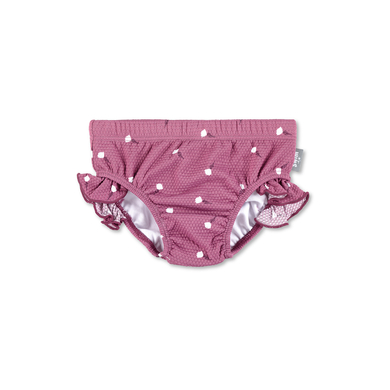 Sterntaler Maillot de bain fleurs pourpre