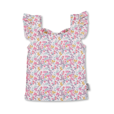 Image of Sterntaler Camicia da bagno a maniche corte con fiori ecrù059