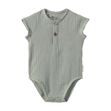 Sterntaler Body bébé boutonné vert pierre