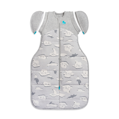 Love to dream™ Gigoteuse d'emmaillotage bébé Swaddle Up™ Transition Bag Pôle Sud gris TOG 3.5
