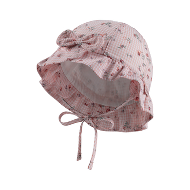Sterntaler Chapeau vichy rose perle