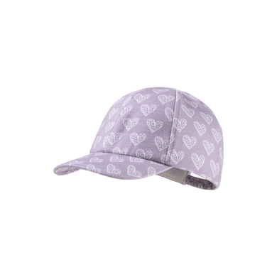 Sterntaler Casquette baseball coeurs lilas