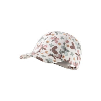 Sterntaler Casquette de baseball papillons écru