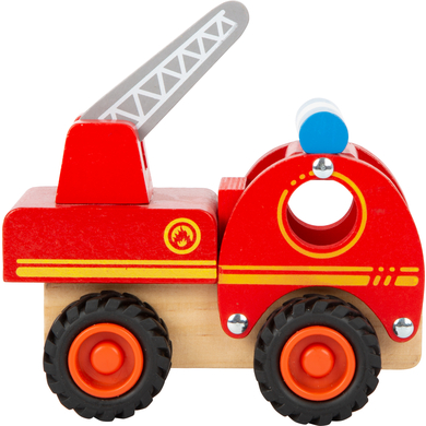 small foot® Figurine camion pompier bois