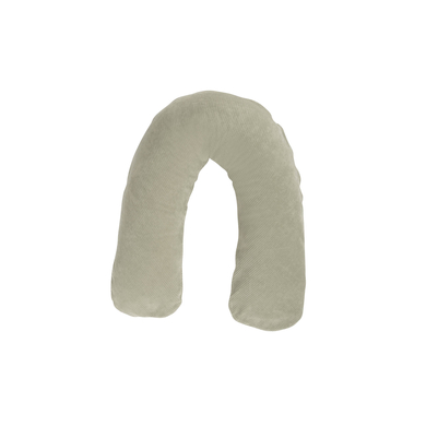 BeBes Collection Coussin d'allaitement housse Nicki côtelé vert