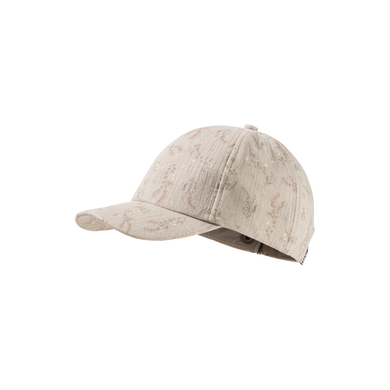 Sterntaler Casquette de baseball beige à fleurs