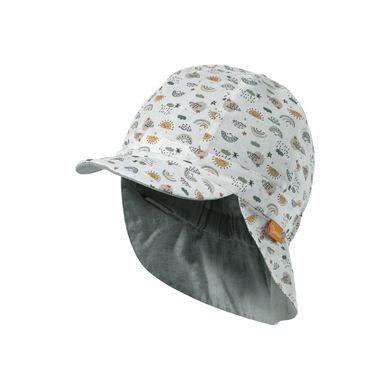 Image of Sterntaler Cappello a punta reversibile verde pietra arcobaleno059