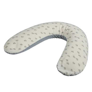 candide Cuscino per allattamento cuori bianchi