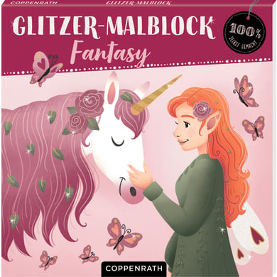 Coppenrath Glitzer-Malblock: Fantasy (100% selbst gemacht)