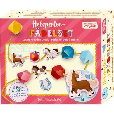Coppenrath Set per infilare le perline in legno - La fattoria di My Little Pony