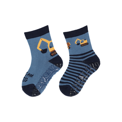 Sterntaler Carrelage AIR double pack véhicules de chantier bleu moyen