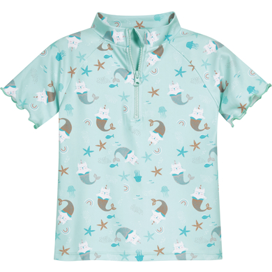 Playshoes UV-skydd bad set enhörning surikat mint